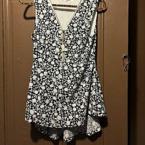 Papillon floral shirt